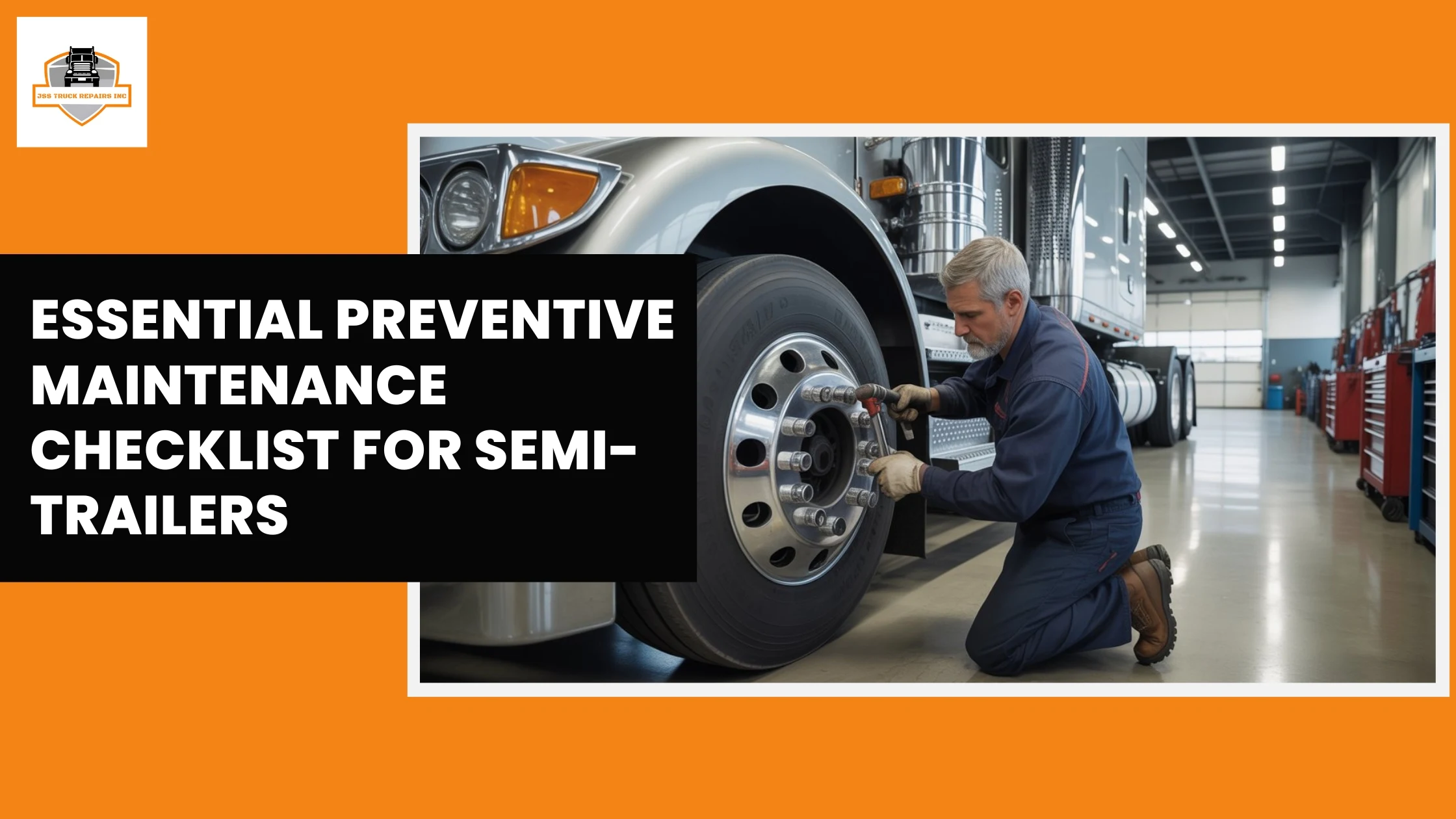 Preventive Maintenance Checklist for Semi-Trailers