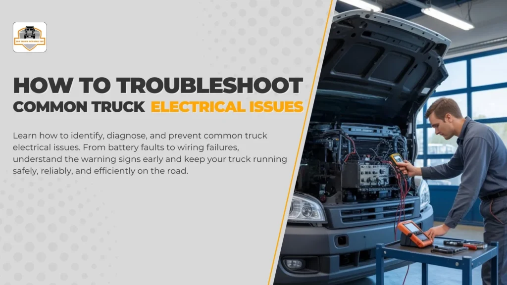 How to Troubleshoot Common Truck Electrical Issues